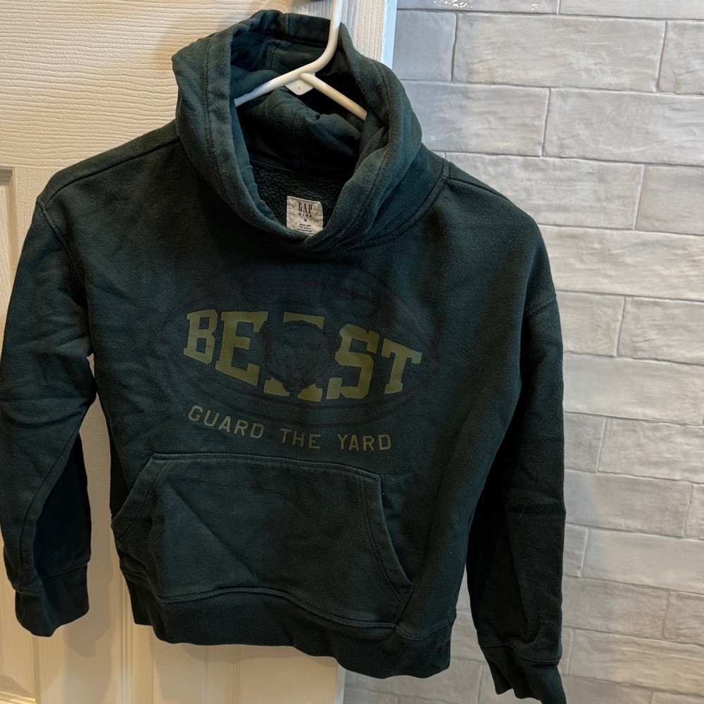 GAP Kids Dark Green 'Beast' Hoodie